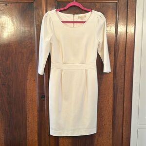 Banana Republic cream dress, size 4